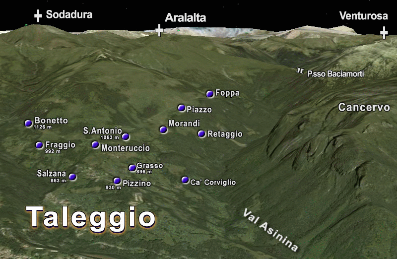 Borghi di Pizzino Valle Taleggio