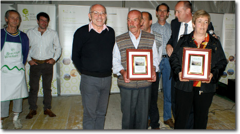 I premiati Locatelli Guglielmo e Vitali Giampietro