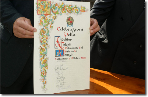 Fidelitas Talegii - Taleggio Vedeseta