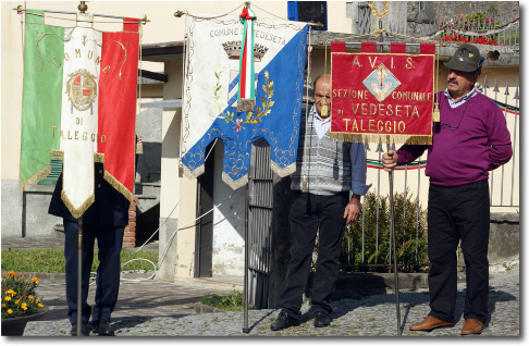 Gonfalone dei comuni della Valle Taleggio