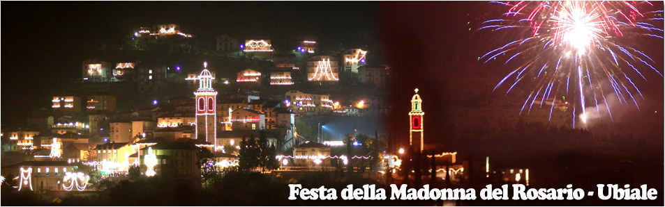 Festa della Madonna del Rosario a Ubiale