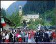 Inaugurazione Piazza e Ponte: Taglio del nastro