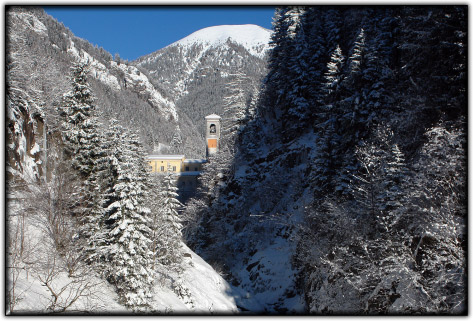La chiesa parrocchiale di Valleve