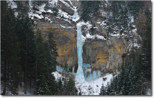 Cascate di Ghiaccio, la Spada di Damocle