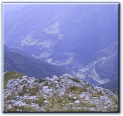 Mezzoldo vista dalla vetta