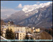 Panoramica invernale di Valnegra