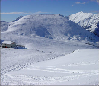 Localit sciistica di Piani di Bobbio