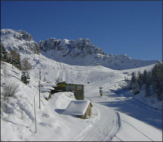 Localit sciistica di Piani di Bobbio