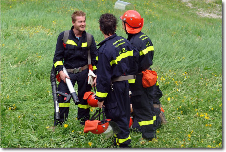 Esercitazione Antincendio Valle Brembana