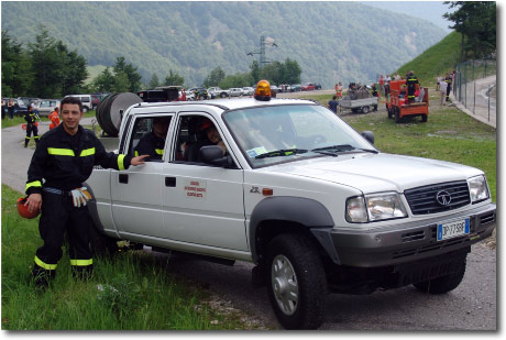 Esercitazione Antincendio Valle Brembana