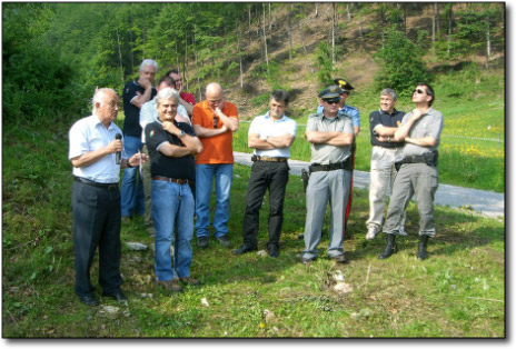 Discorso delle autorit presenti all'Esercitazione