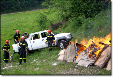 Esercitazione Antincendio Valle Brembana