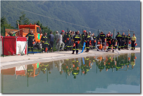 Esercitazione Antincendio Valle Brembana