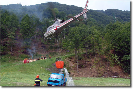 Esercitazione Antincendio Valle Brembana