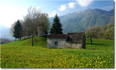 Roccolo e stalla a Reggetto