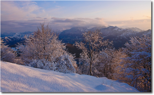 Candida Primavera sulle Prealpi Orobie Bergamasche